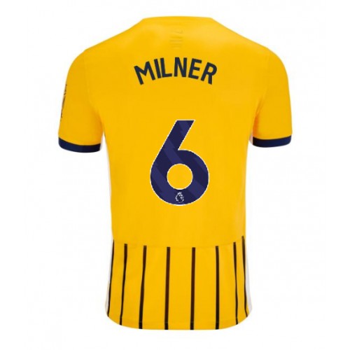 Pánský Fotbalový dres Brighton James Milner #6 2024-25 Venkovní Krátký Rukáv